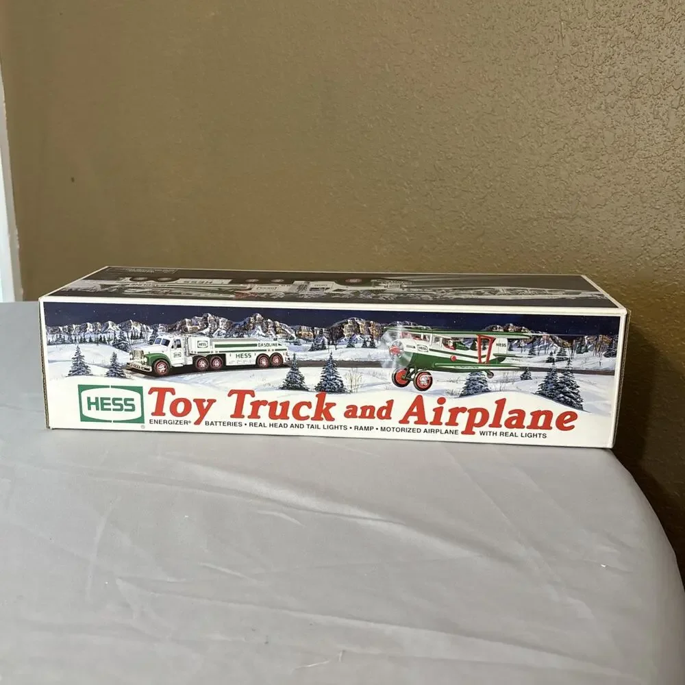Hess Truck 2002 Toy Truck and Airplane Vintage NEW In Original Box